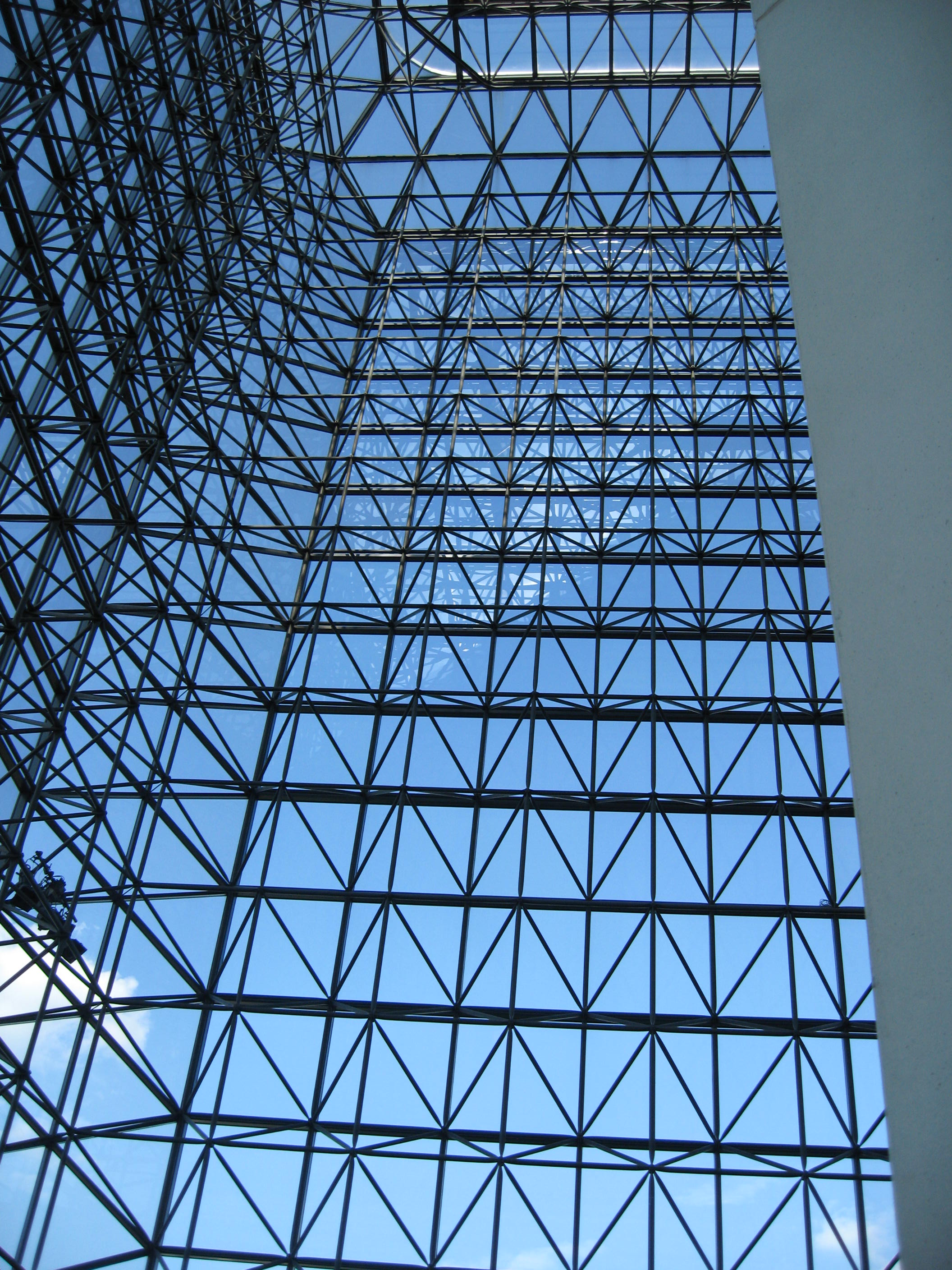 Archecture at JF Kennedy Presidential Library and Museum